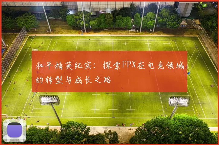 和平精英纪实：探索FPX在电竞领域的转型与成长之路